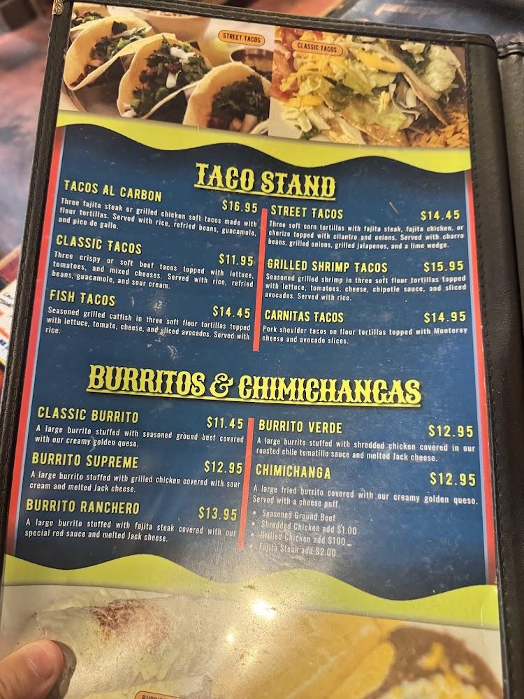 Rancho Grande Menu image 4